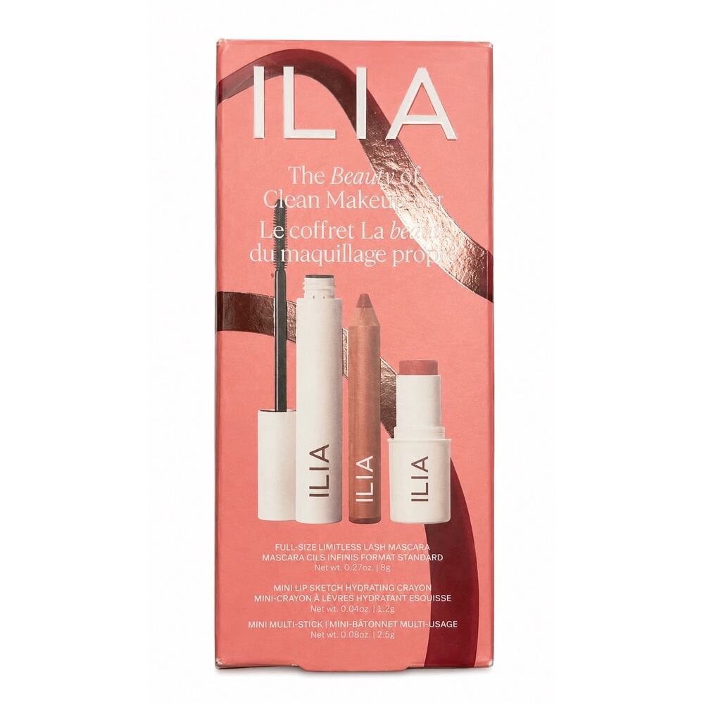 - The Beauty of Clean Makeup Set | Limitless Lash Mascara, Lip Sketch, Multi-...